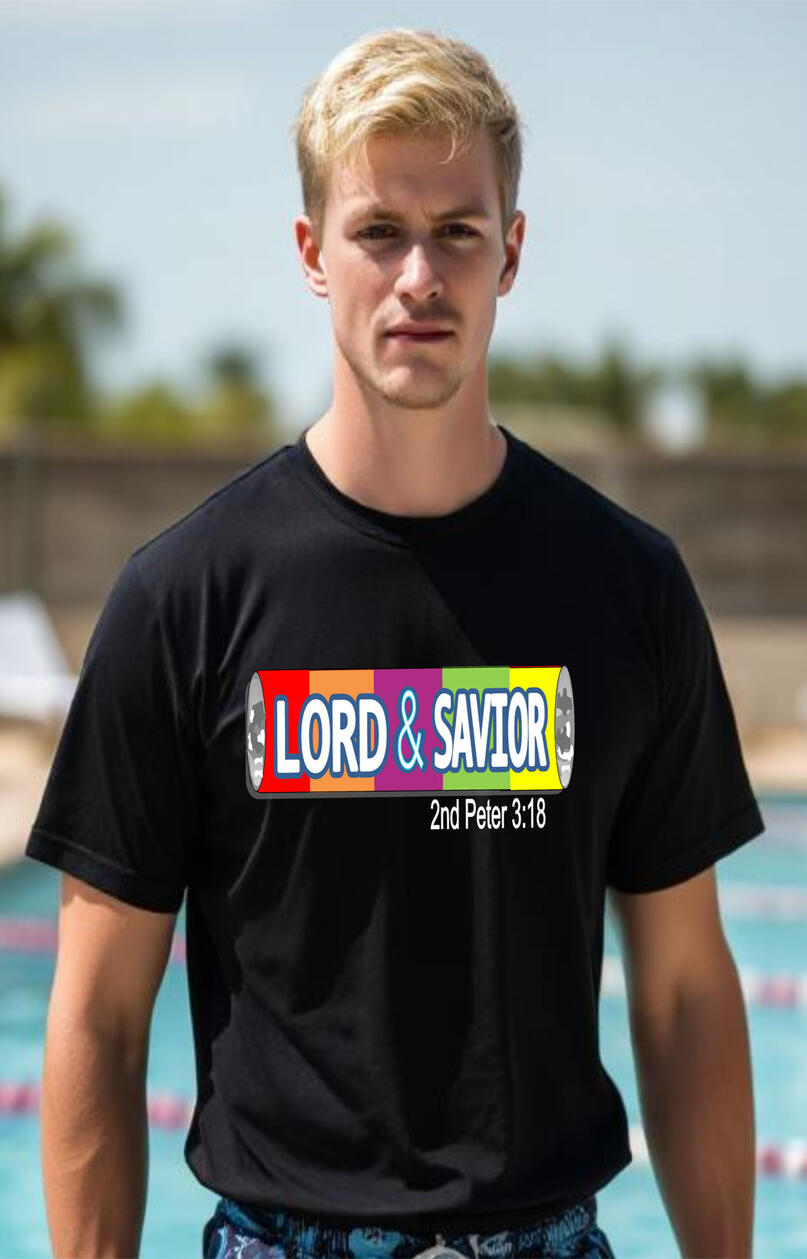 Lord & Savior Men's Funny Pun Christian T-shirt