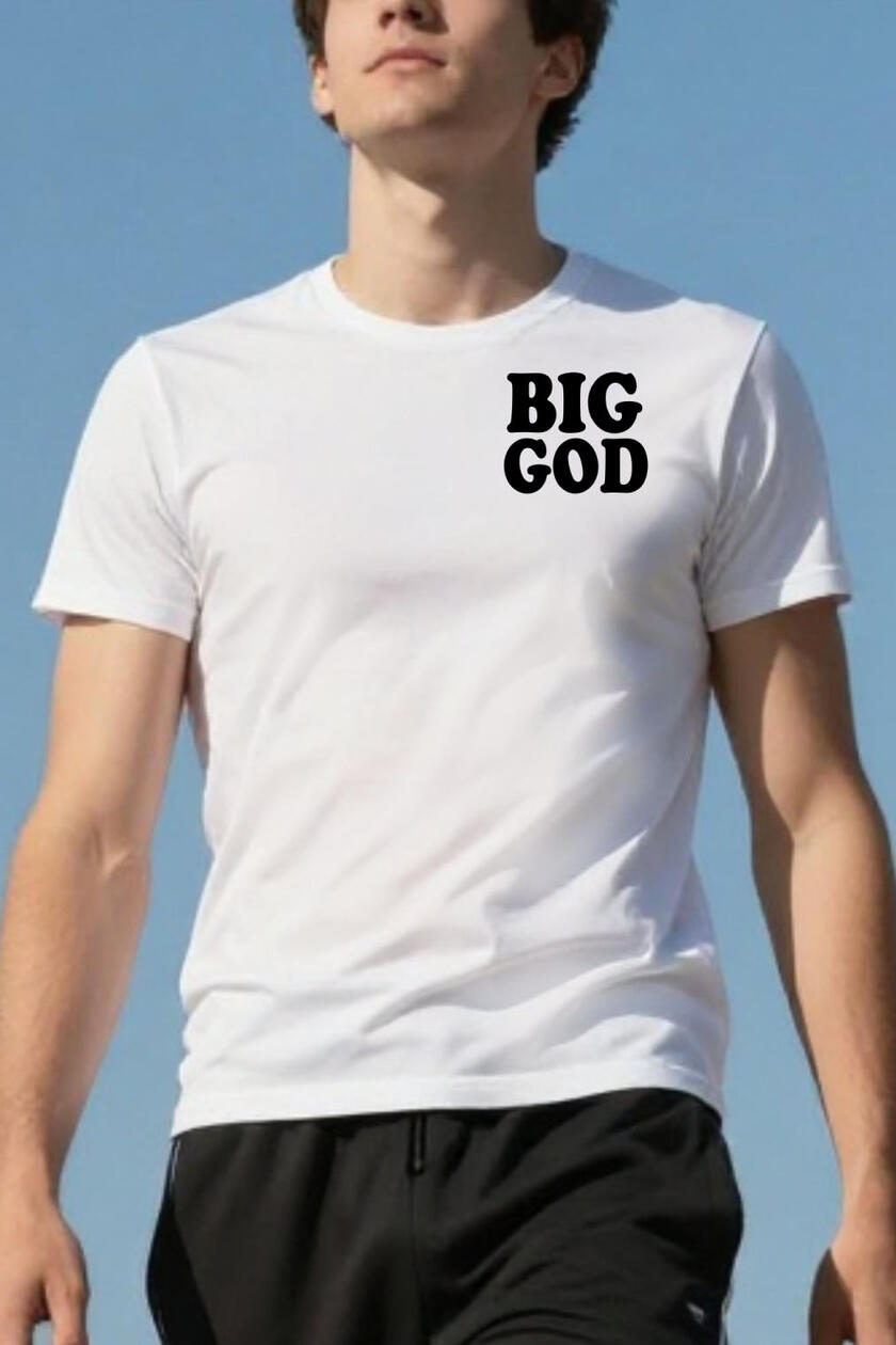 Big God Men's Christian T-shirt