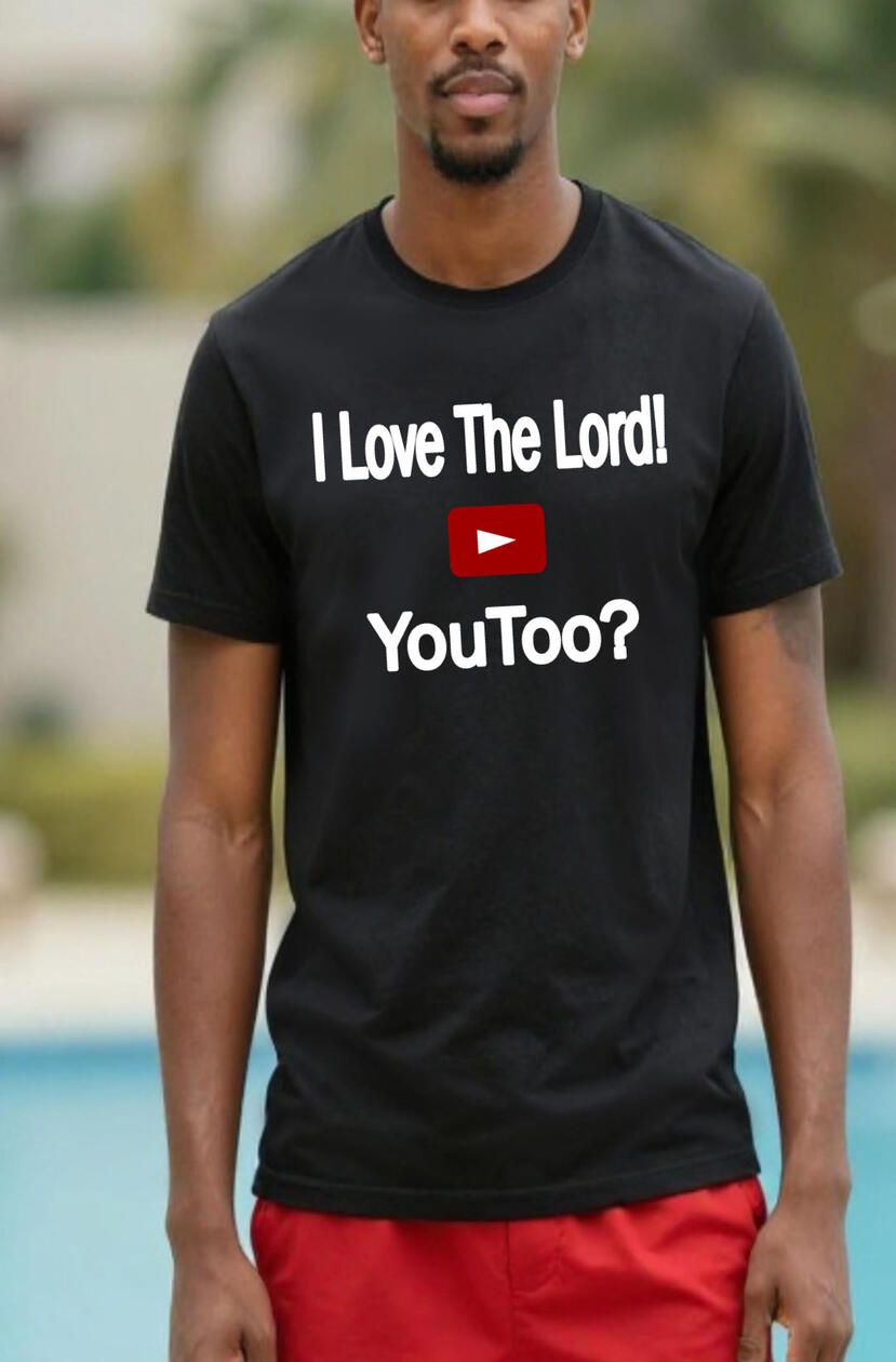 I Love The Lord Christian Funny Pun Men's T- Shirt